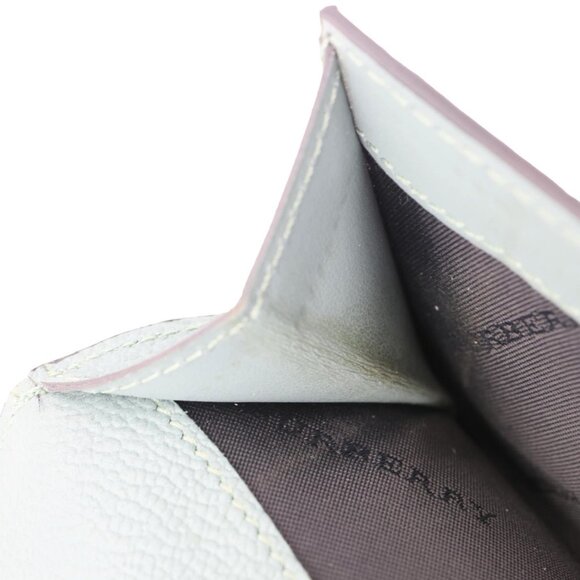 Burberry  Haymarket Check Canvas Wallet Blue - Picture 14 of 15